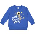thumbnail image 2 of Inktastic Happy Halloween with Dancing Skeleton Toddler Sweatshirt, 2 of 4