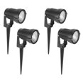 thumbnail image 3 of Focos LED impermeables para exteriores, luz de paisaje para camino de entrada, patio, césped, 5W, CC de 12V, 4 Uds., 3 of 8