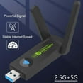 thumbnail image 3 of HLONK USB 3.0 1300Mbps Dual Band Dual Antenna USB Wi-Fi Adapter, 3 of 7