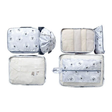 

7pcs Divided 7 Piece Storage Set For Underwear Socks Travel 7 Piece Storage Set Hot Sale Clearance