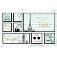 thumbnail image 2 of Biscardi, Nicholas 14x11 White Modern Wood Framed Museum Art Print Titled - Travel Pack Teal, 2 of 4