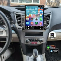 Molaner 9.7" Double Din Car Radio for Subaru Outback Legacy 2009-2014 Fit for Wireless Carplay&Android Auto with Android 15 Touchscreen Stereo Support Bluetooth/GPS/WiFi/SWC/FM, 2 32G