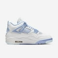 thumbnail image 2 of Air Jordan 4 Retro 'Forget Me Not / Aluminum' (2025) (Womens), 2 of 12