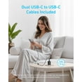 thumbnail image 3 of 45W USB-C Super Fast Charger, Anker Charger with USB-C Cable, Supports PPS Fast Charging(Black), 3 of 6