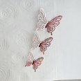 thumbnail image 1 of Decoración de pastel de mariposa de doble cara de papel dorado Decoración de pastel de cumpleaños Complemento para pastel Decoración de pastel Complemento para hornear, 1 of 1
