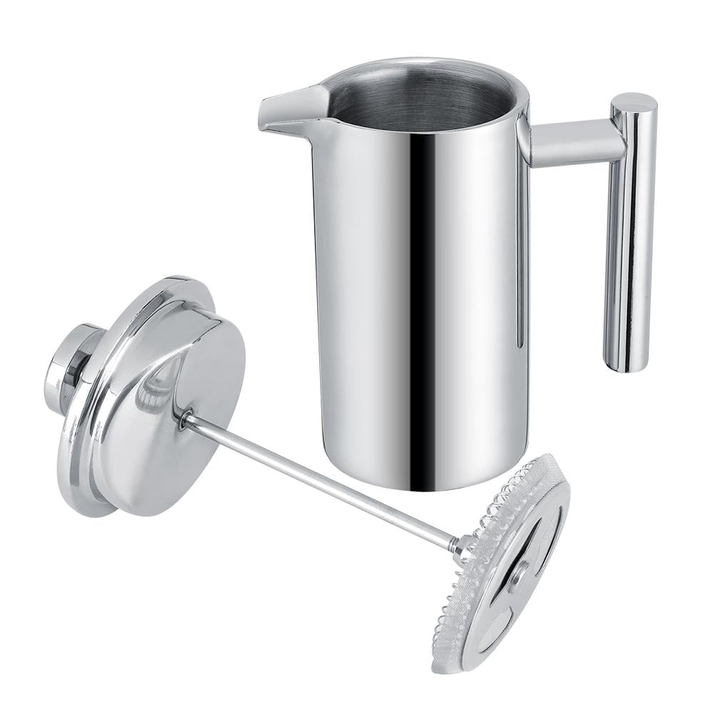 Kritne Coffee Press Pot, French Press, 350ML Double Wall Stainless