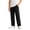 Black, variant on Xdegoge Boys Straight Leg Sweatpants Activewear Track Pants with Contrast Piping Detail Elastic Waist Workout Bottoms for Jogging Fitness Athletic Casual Wear