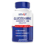 Alflexil Glucosamine Chondroitin MSM Collagen - 120 Capsules