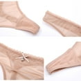 thumbnail image 4 of Varsbaby Women's Thongs, Low Waist See Through Panties Cotton Crotch Lace Mesh Thongs for Women, 4 of 5