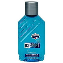 6 Pack, Aqua Velva Ice Sport Cooling Aftershave 3.50 oz Each
