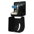 thumbnail image 2 of 13 in. x 10 in. x 14.4 in. Hygienic Push-Paddle Roll Towel Dispenser - Black (1/Carton), 2 of 5