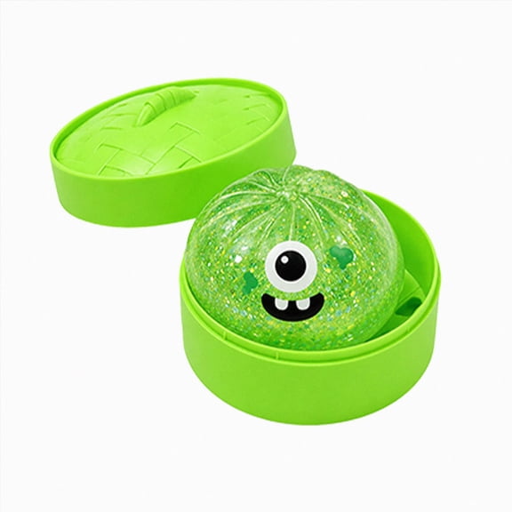 Halloween Dumpling Squeeze Squishy Toy, Cute Halloween Steamer Surprise Squishies, Soft Sensory Fidget Toy, Stress Relief Hand Toys, Halloween Party Favors, Goodie Bag Fillers Gifts A