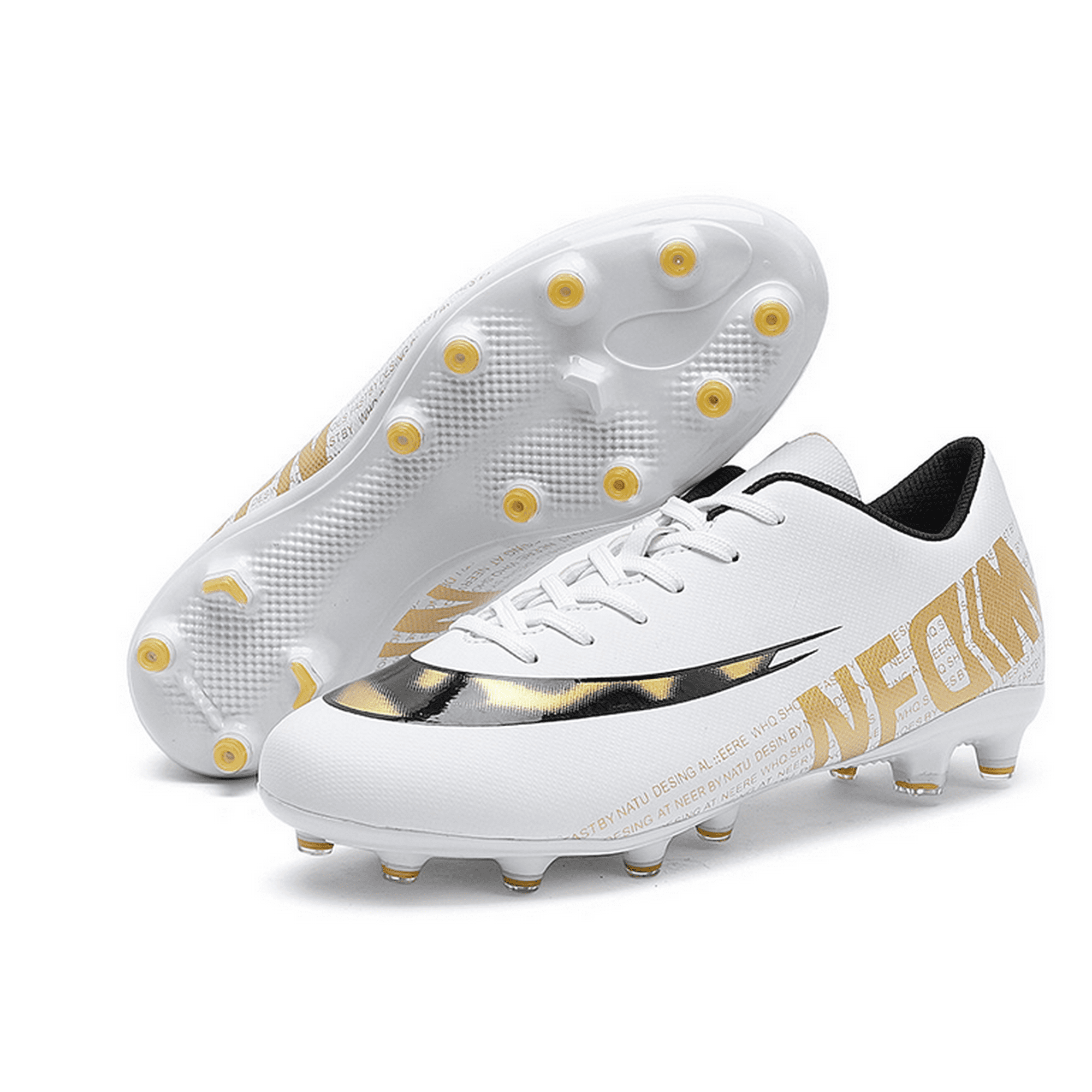 Gold bottom soccer cleats online