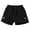 Black, variant on CPNG Kids Children Girls Daily Denim Shorts Summer Casual Strawberry Embroidery Elastic High Waist Shorts with Pockets(White,9-10 Years)
