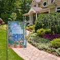 thumbnail image 2 of Yayeee Garden Flag 12" x 18" Double Sided Outdoor Yard Lawn Holiday Decorations, Sea Window, 2 of 6