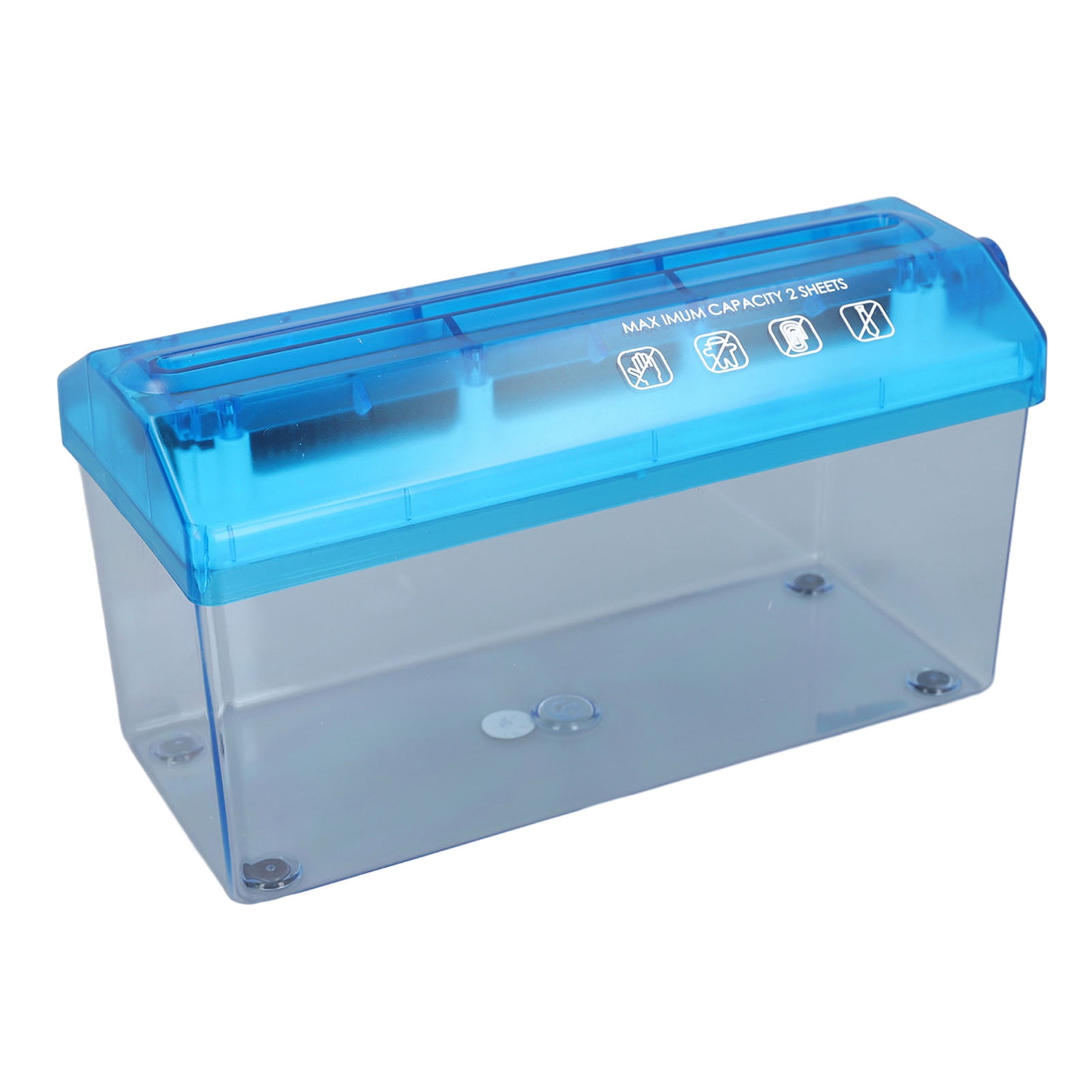 Manual Shredder, 3mm Cut Width 22.9cm Entry Width Wide Application Paper Hand Shredder  for Offices