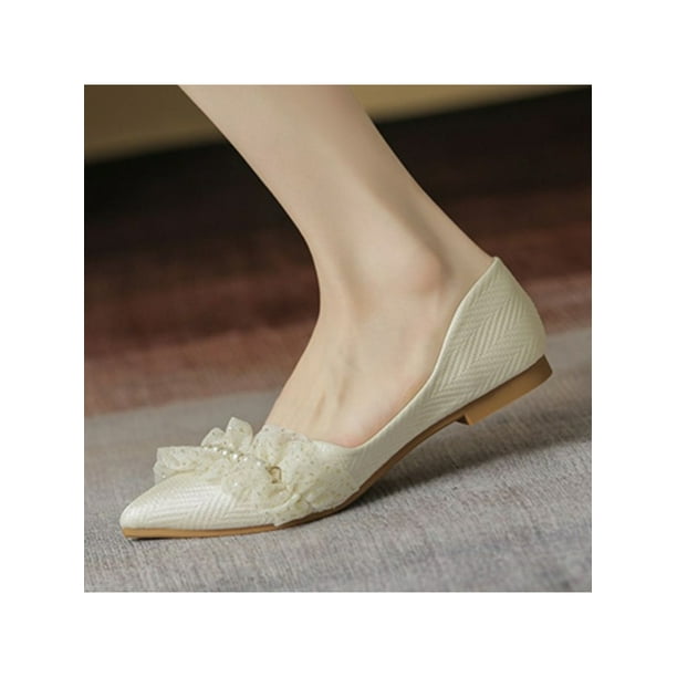 Pointed toe shop comfort flats