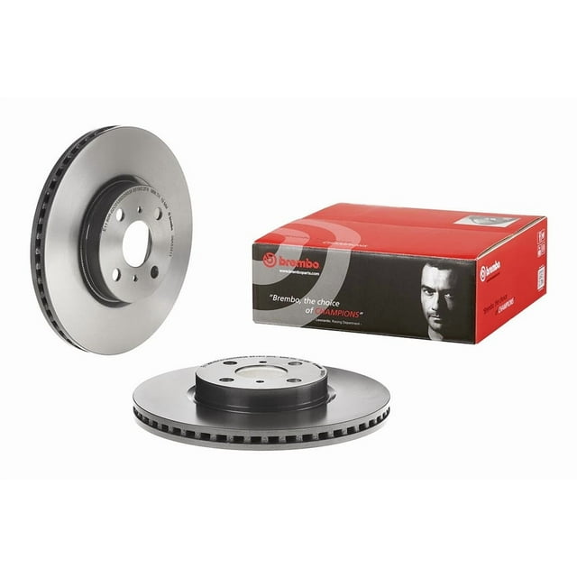 Fits 2012-2018 Toyota Yaris Brembo Brake Rotor 09A53511C02 Vented; One Piece Design; Wheel Bolt Pattern 4 x 100 Millimeter; 131.2 Millimeter Hat Inside Diameter; 55 Millimeter Hub Diameter