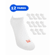 thumbnail image 1 of Wilson Tin Escolar para Niño, Talla Mediana, Color Blanco, 12 Pares, 1 of 6