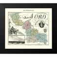 thumbnail image 2 of Migeon 17x15 Black Modern Framed Museum Art Print Titled - Nord Region France - Migeon 1869, 2 of 5