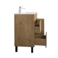 thumbnail image 4 of SERA 24-in Rock Vanity with Ceramic Countertop, 4 of 6