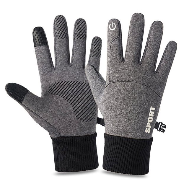 Guantes cálidos para exteriores de otoño e invierno, para deportes, equitación, resistentes al viento, impermeables, con pantalla táctil, para montañismo y esquí para hombres