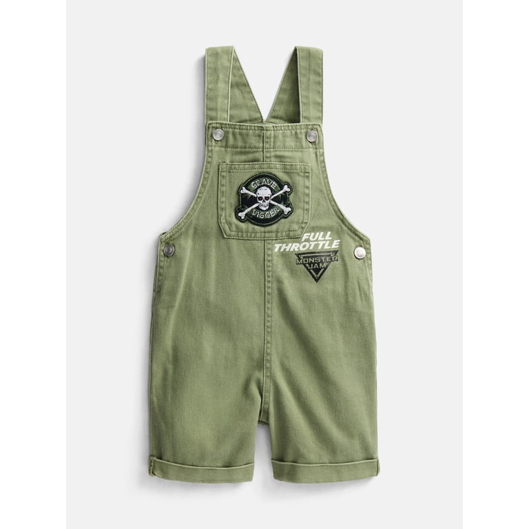 Monster Jam Toddler Boys T-Shirt and Shortalls Set photo 4