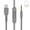 Grey, variant on Replacement Audio Cable USB C to 3.5mm for Beats Solo 4 3 2, Studio 2 3 Pro, Detox Wireless Mixr Executive Pill Headphones Aux Cord with Microphone & Volume for iPhone 17 16 15, Laptop (Blue)