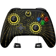 Switch Controller for Nintendo, ESYWEN Wireless Switch Pro Controller Switch 2/Lite/OLED with Ambient Light, Turbo, Programmable, Compatible with PC/Android/iOS