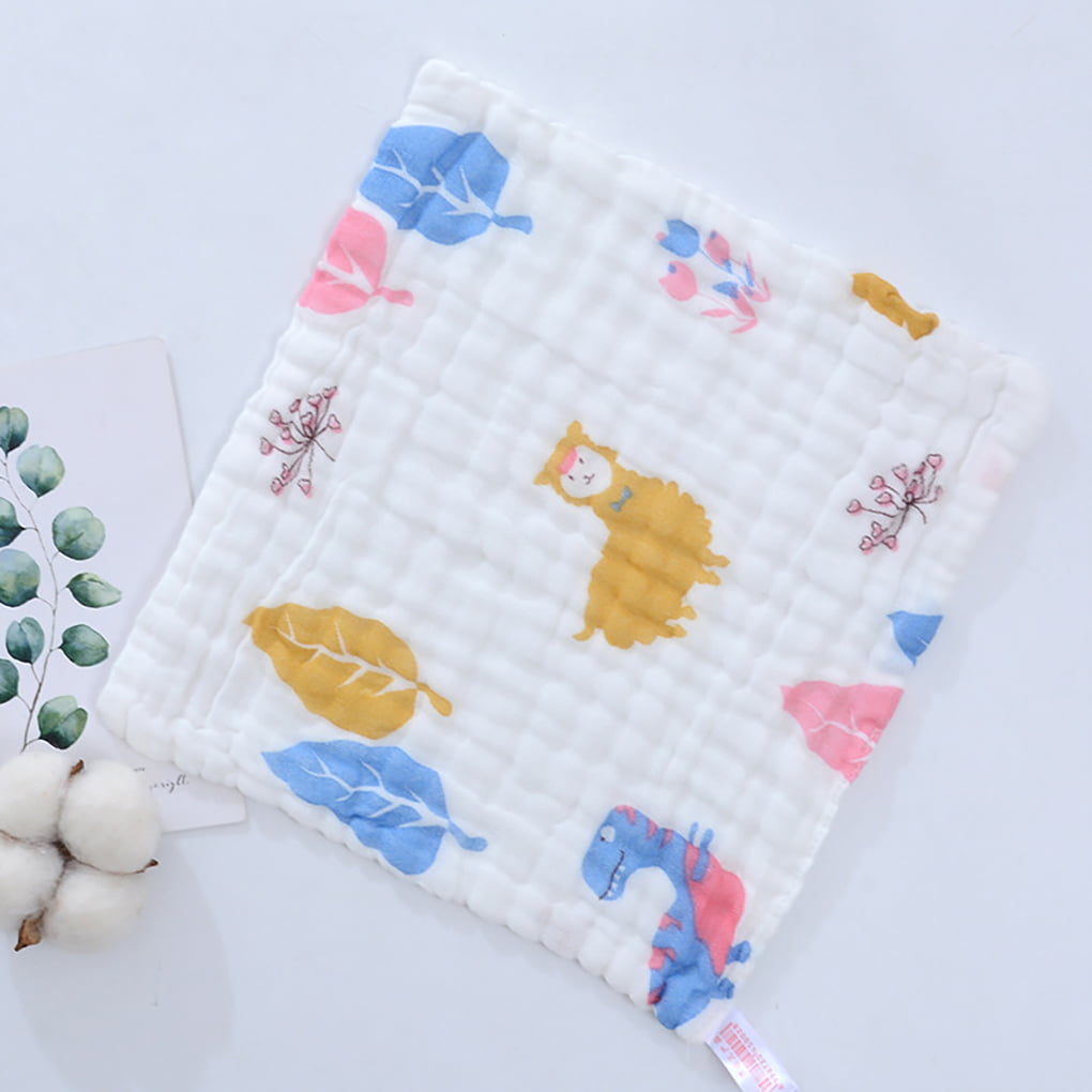 6 Layer Cotton  Breathable Soft  Washcloth Feeding Wipe Cloth Gauze  Bath Towel 