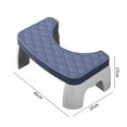 thumbnail image 3 of Home Adult Bathroom Accessories Toilet Squat Stool Removable Non-Slip Toilet Seat Stool Portable Squat Stool, 3 of 5