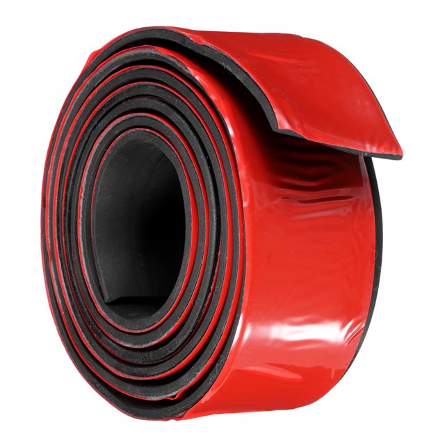 Adhesivo Caucho Tiras 40mm (w) X 3mm (t) X 1.5m (L) Sólido Hoja Goma Neopreno Rollos con Respaldo Adhesivo para Juntas Sellos Almohadillas Artesanías