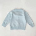 thumbnail image 5 of Mercatoo Newborn Baby Girls Cardigan Sweater Knit Embroidered Crewneck Shirt Infant Cute Buttons Breathable Long Sleeve Tops, 5 of 9