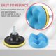 thumbnail image 5 of 10pcs/set Automobile Car Polishing Pad Set Vehicle Cleaning Washing Polish Sponge Wheel, 5 of 5