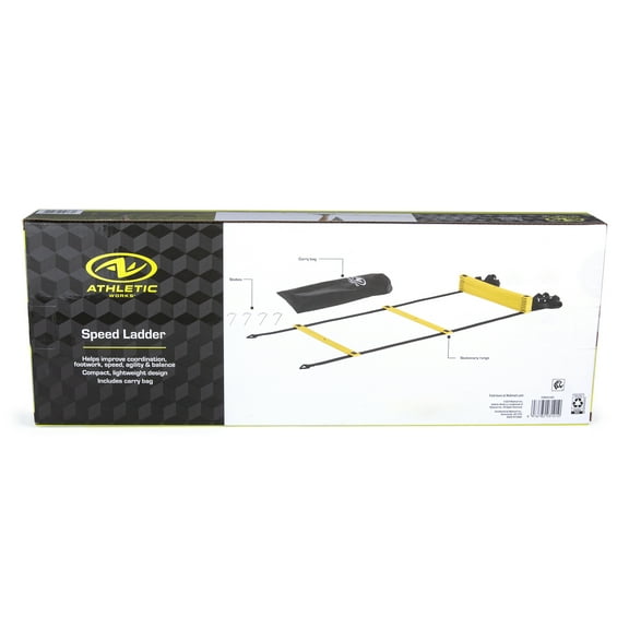 Athletic Works New Speed Ladder Comprehensive Agility Training Equipment Set