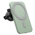 thumbnail image 3 of Bearachild inalámbrico de carga rápida de 15W, inalámbrico para coche, soporte de montaje de silicona para Teléfono y Comunicación Verde, 3 of 6