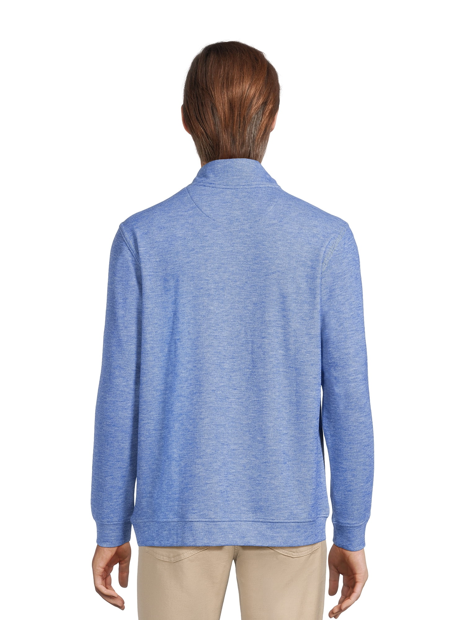 George Men's Knit Quarter Zip Pullover Top, Sizes S-3XL