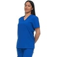 thumbnail image 4 of Lightweight Breathable V-Neck Scrubs, 4-Way Stretch, 2 Pockets, Modern Fit, 4 of 6