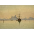 thumbnail image 2 of Marie- Joseph-Leon Clavel ( Iwill) 18x14 Gold Ornate Wood Frame and Double Matted Museum Art Print Titled - Venice, 2 of 4