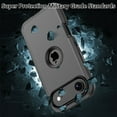 thumbnail image 4 of TASHHAR for iPhone 17 Air Case Military Grade Heavy Duty Protection 3 in 1 Shockproof Armor Durable Detachable iPhone 17 Air 6.6 inch 2025 Phone - Black, 4 of 5