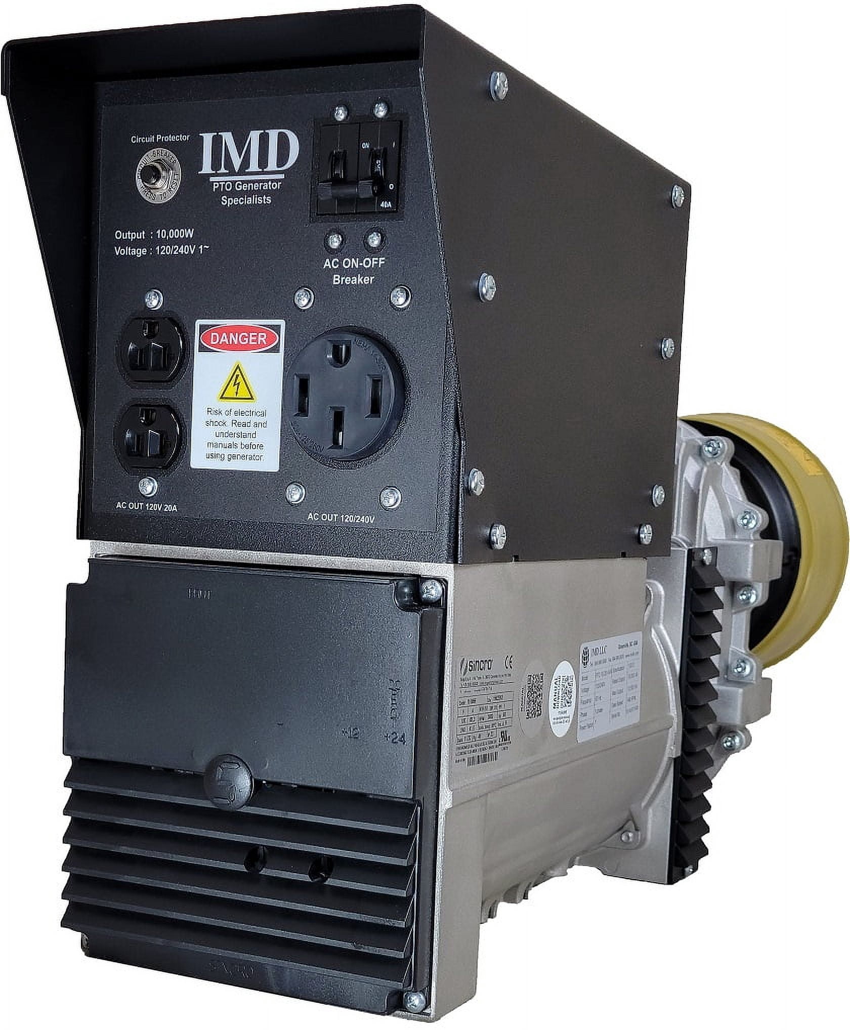 IMD 10KW AVR PTO Generator Kit