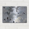 thumbnail image 3 of Luxe Metal Art 'Collaged Birds 1'  by Cartissi Metal Wall Art, 16" x 12", 3 of 9