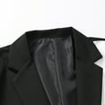 thumbnail image 5 of Vedolay Men Blazers Casual Button Long Sleeve Work Blazer 2023 Black,2XL, 5 of 5