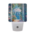 thumbnail image 5 of Yayeee LED Night Light for The Home Plug in With Light Sensors 2 Pack, Blue Sea, 5 of 5