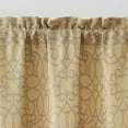thumbnail image 2 of VCNY Home 2-Piece Versailles Gold Blackout Curtain Panel Set, 38" x 84", 2 of 5