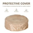 thumbnail image 4 of Costway 28'' Propane Gas Fire Pit Outdoor 40,000 BTU Stone Finish Lava Rocks Cover Brown, 4 of 10