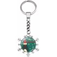 thumbnail image 1 of Yazoeia Key Ring 2 Pieces Of Christmas Snowflake Keychain, Backpack, Handbag, Satchel Keychain CJC912-199506, 1 of 5