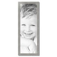 thumbnail image 2 of ArtToFrames 13" x 37" Classic Silver Picture Frame, 13x37 inch Silver Wood Poster Frame (WOM-4926), 2 of 7