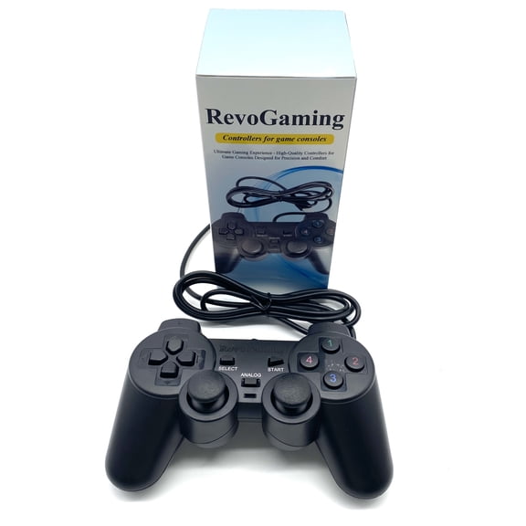 RevoGaming Controllers for game consoles Plug and Play with Core Copper Wire, 1.5-Meter Cable & Anti-Static Magnetic Ring