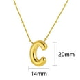 thumbnail image 6 of Murtoo balloon initial necklace for women 18 inch alphabet letter pendant chain A to Z jewelry, 6 of 6